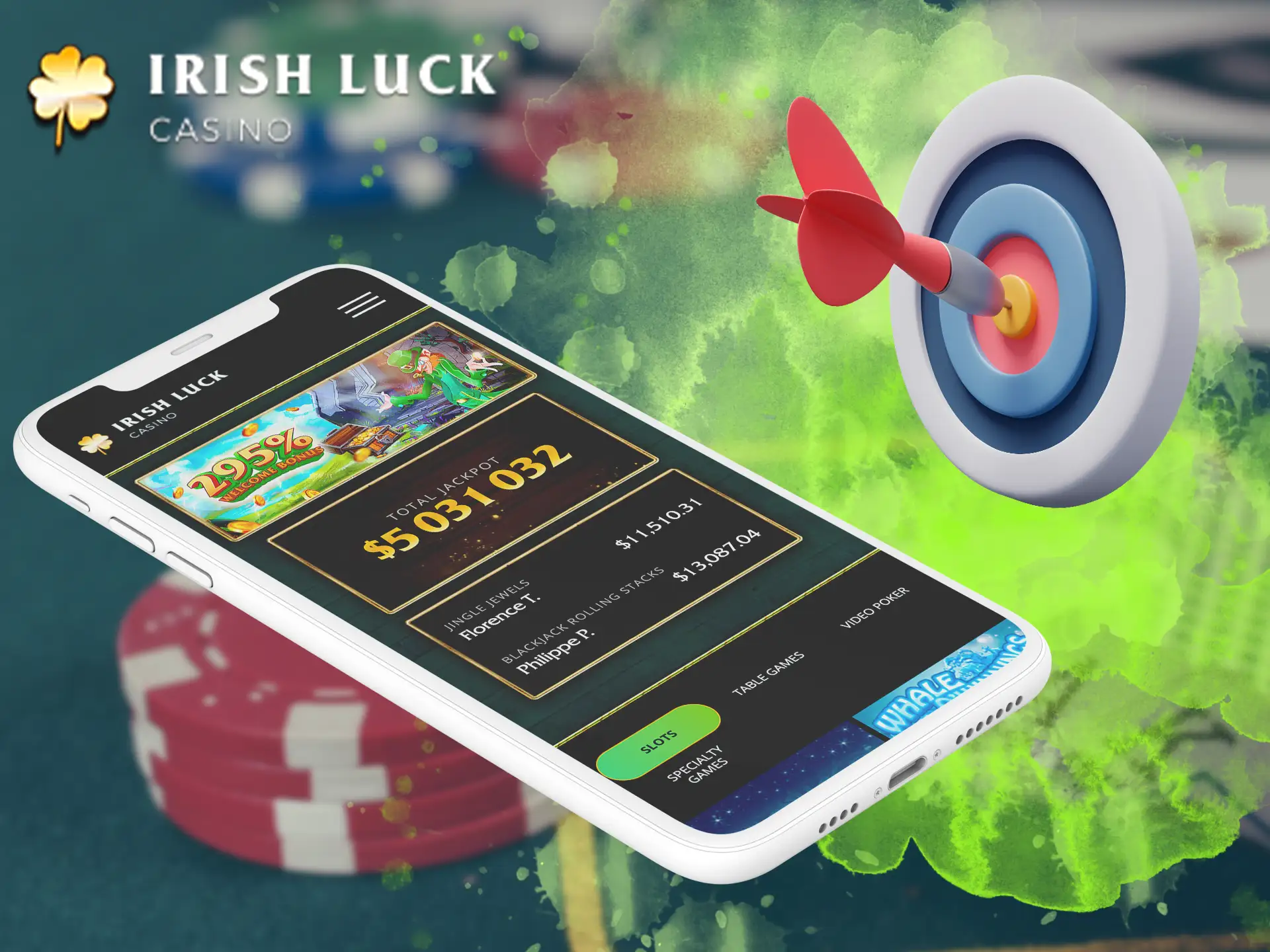 If you are not yet familiar with all the options in the Irish Luck Casino App, our article will introduce them to you.