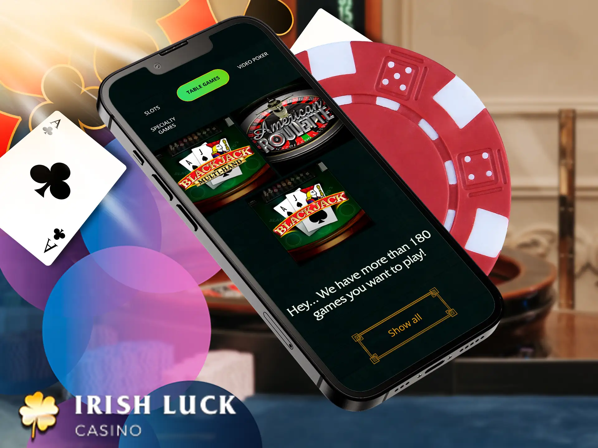 At IrishLuck Casino you will find the widest range of quality gambling entertainment from trusted suppliers.