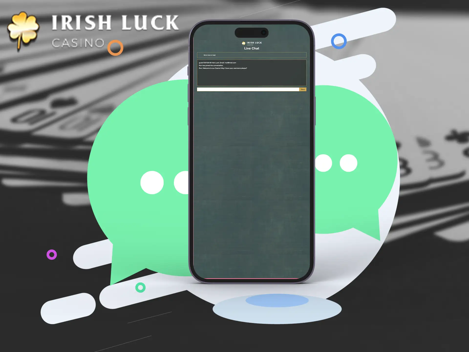 Find out how to contact IrishLuck Support to get answers to your questions.